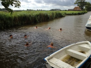 op weg naar de horizon