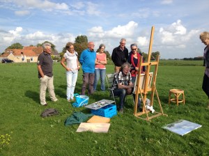 Tjeerd had veel belangstelling