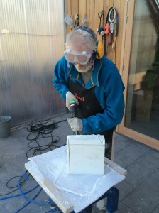 Niko kwam een dagje hakken