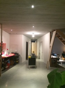 De verlichting werkt