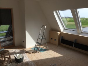 De kamer is bijna klaar