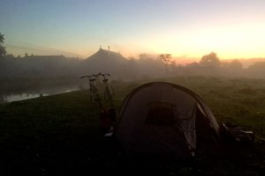 Logeren in het weiland